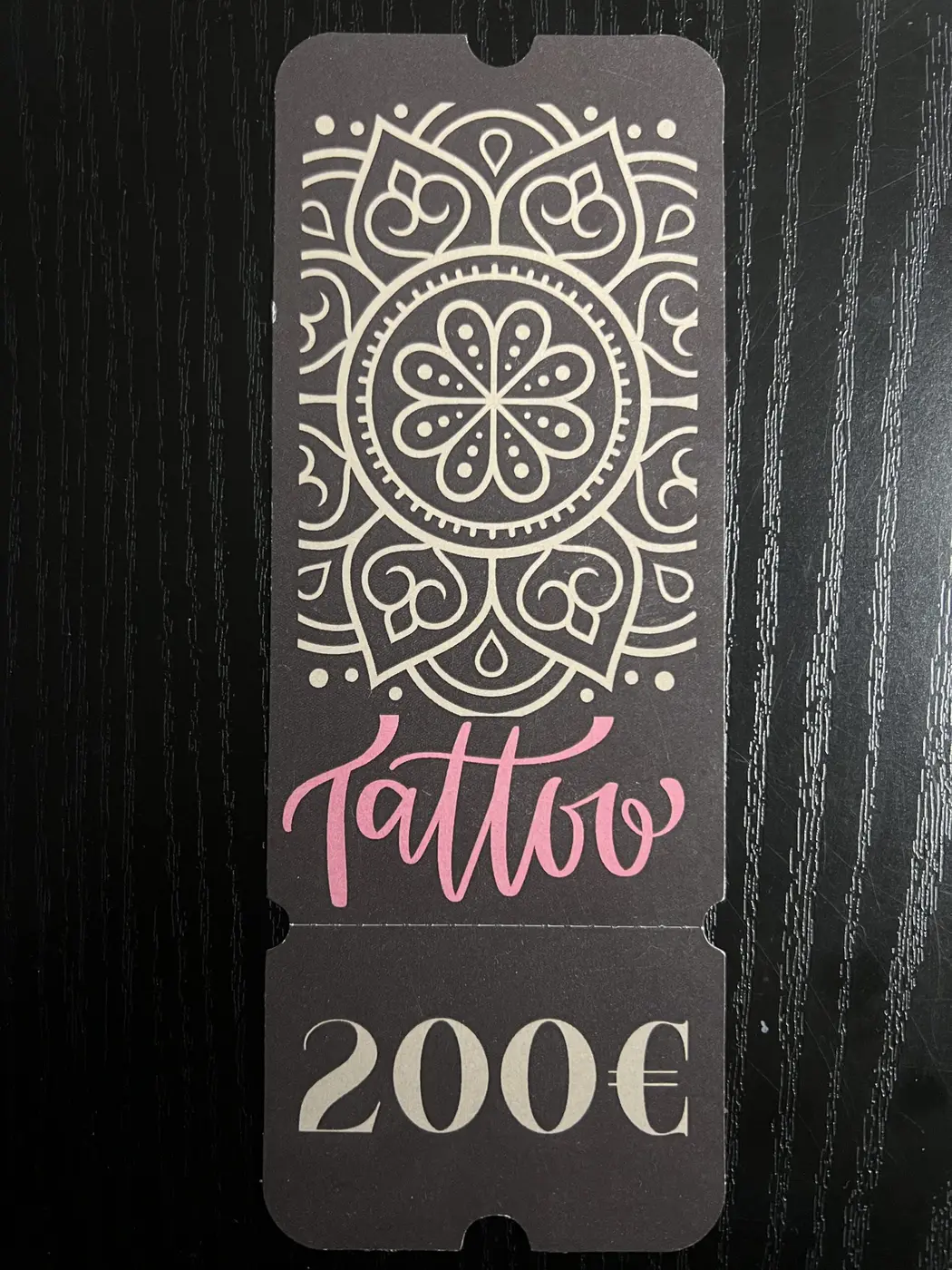 Tattoo-Gutschein 200 € – ArtPart Artikel