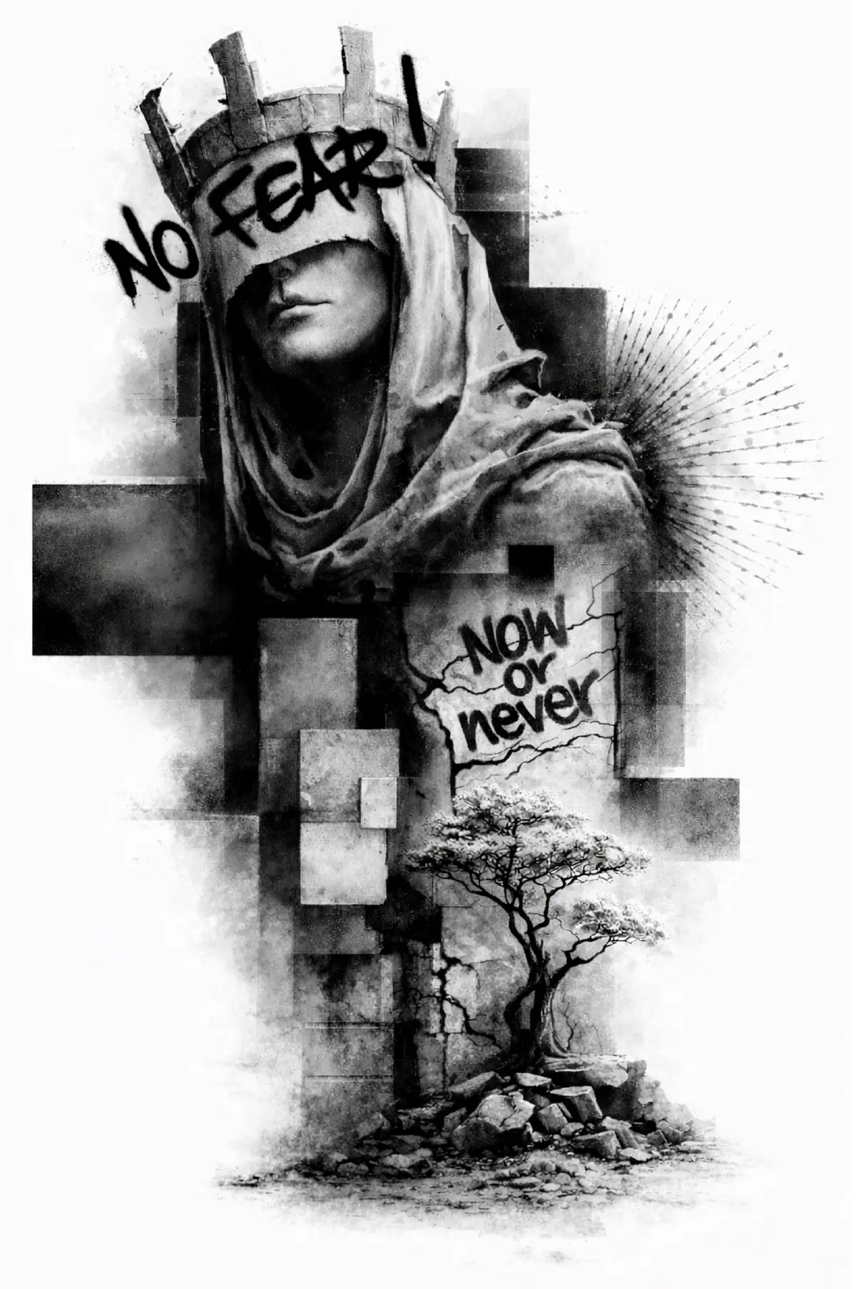 No Fear / Now or Never – limitierter A3-Kunstprint – ArtPart Artikel